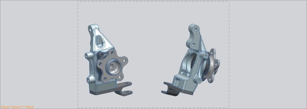 aluminiumfrontuprightNissanassambly